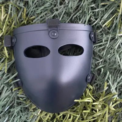 Máscara antibalas de media cara Nij Iiia para cascos