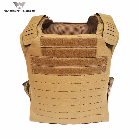 Chaleco antibalas de policía militar táctico/chaleco táctico/portador de placa del ejército con bolsas de revista